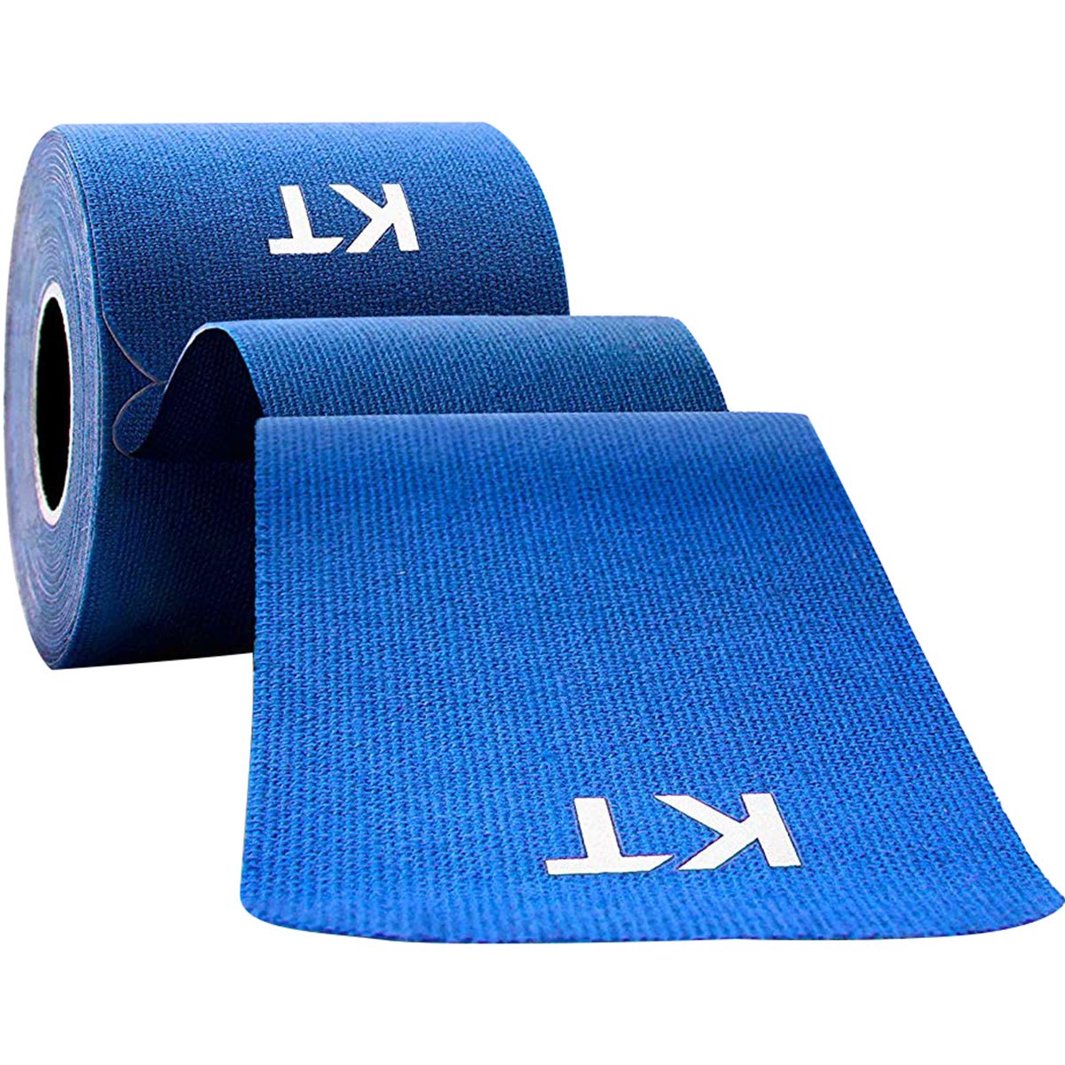 KT Tape Cotton 10" Precut Kinesiology Therapeutic Sports Roll, 20 Strips, Blue - Forza Sports