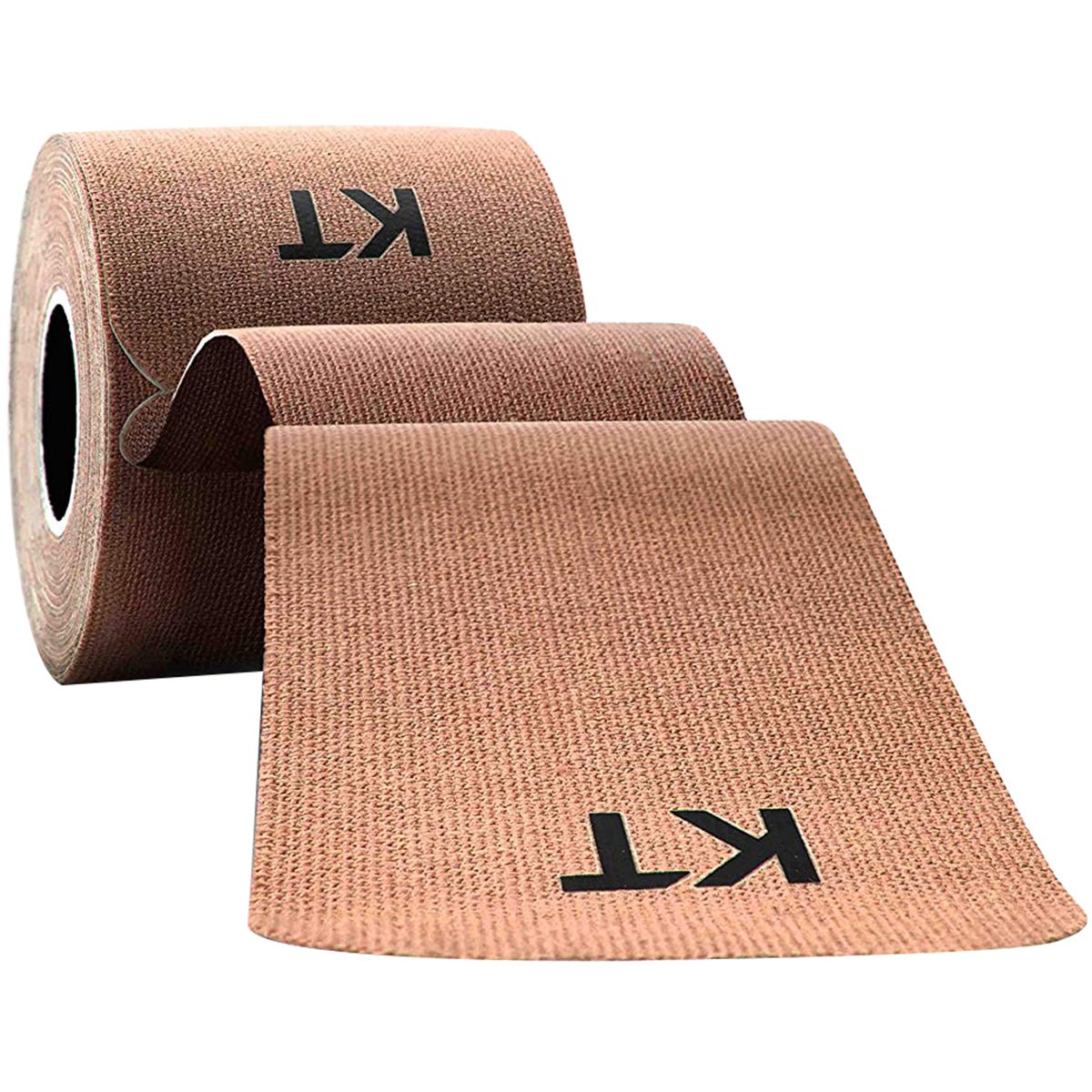 KT Tape Cotton 10" Precut Kinesiology Therapeutic Sports Roll, 20 Strips, Beige - Forza Sports