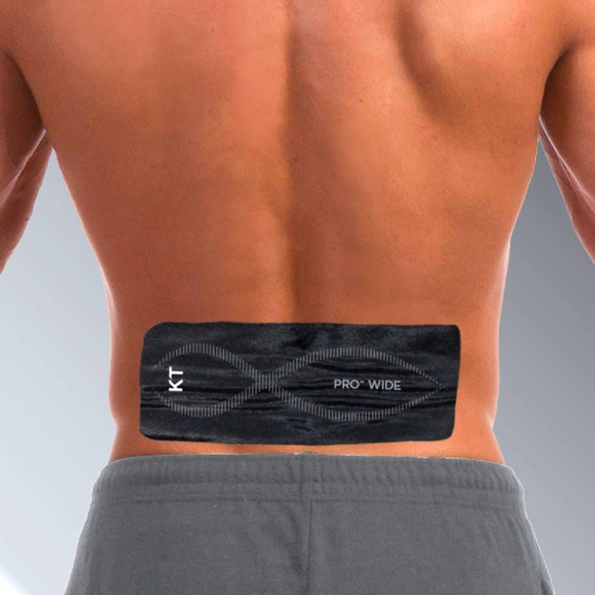 KT Tape Pro Wide 10" Precut Kinesiology Therapeutic Elastic Roll - 10 Strips - Forza Sports