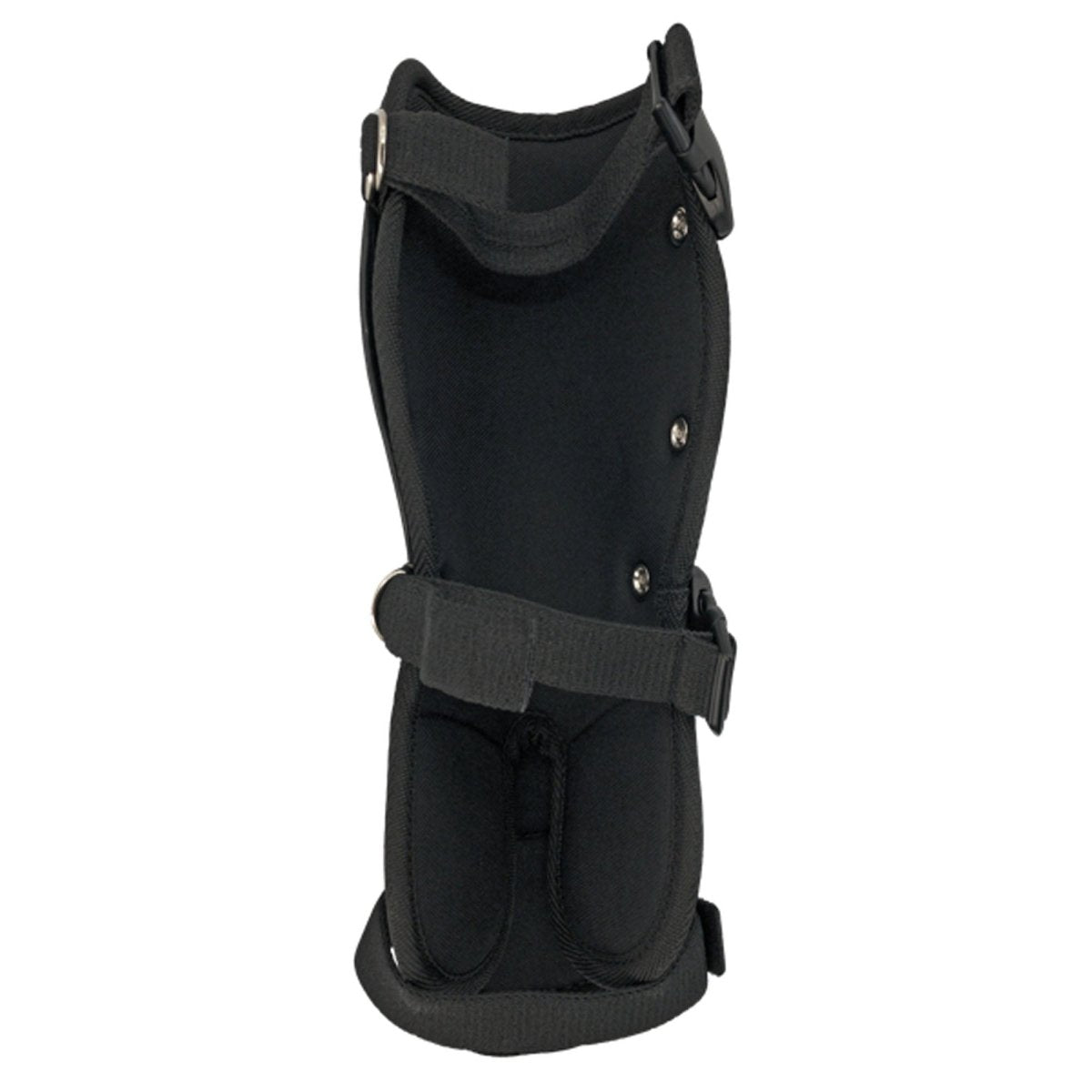 Champion Sports Adjustable Batter's Shin Guards - Black - Forza Sports