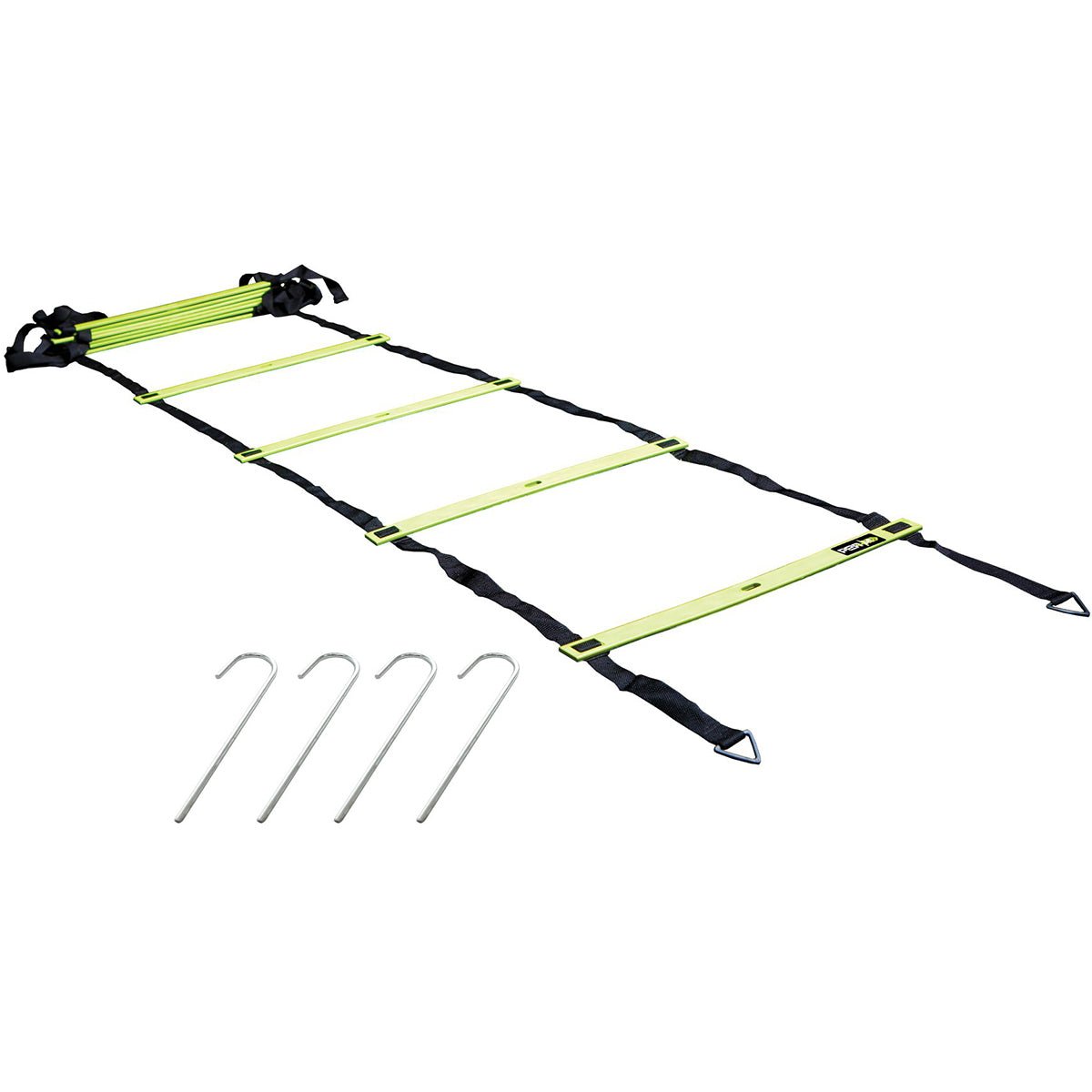 Lifeline USA Speed and Agility Training Ladder - Electric Green/Black - Forza Sports