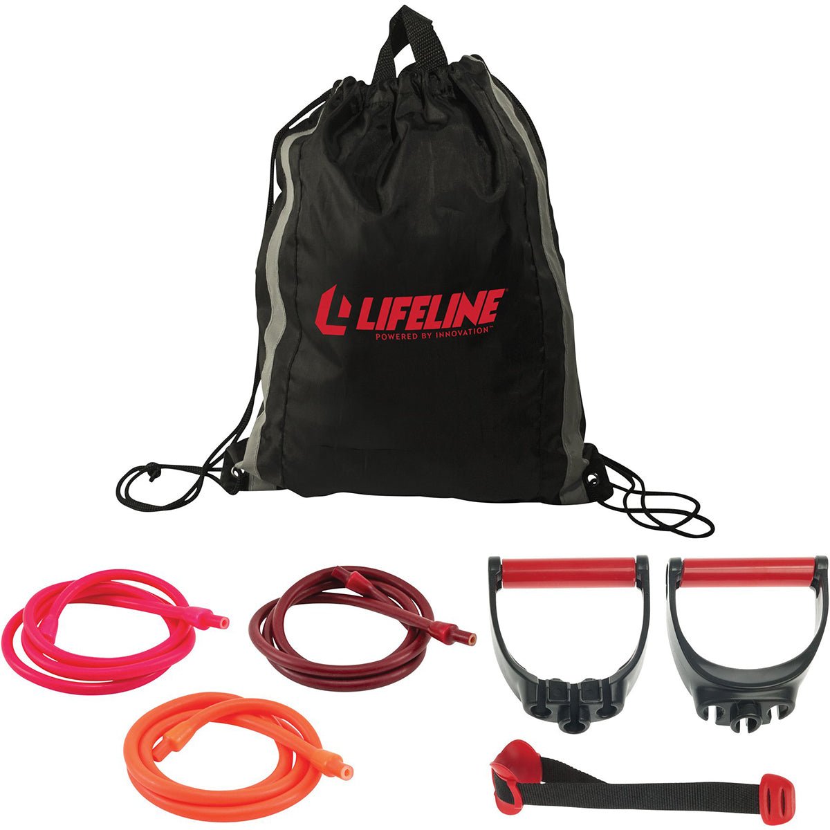 Lifeline USA Variable Resistance Training Cable Kit - 60 lbs. - Multicolor - Forza Sports