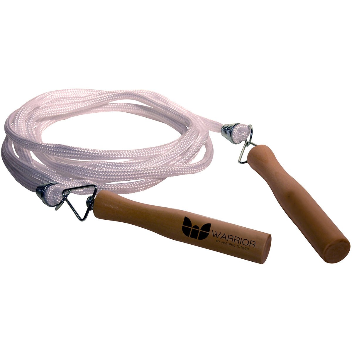 Lifeline USA Natural Fitness Warrior Nylon Jump Rope - Natural - Forza Sports