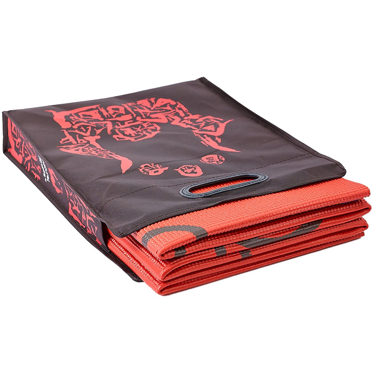 Lifeline USA Natural Fitness Warrior 3mm ROAM Folding Yoga Mat - Orange - Forza Sports
