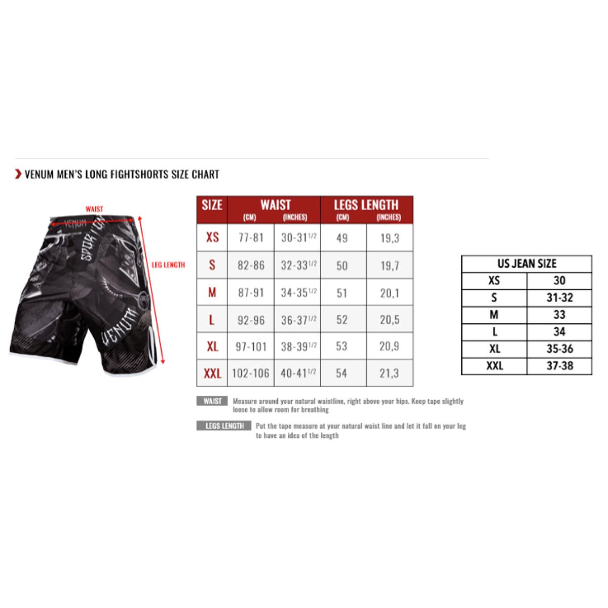 Venum Light 3.0 MMA Fight Shorts - Black/White - Forza Sports