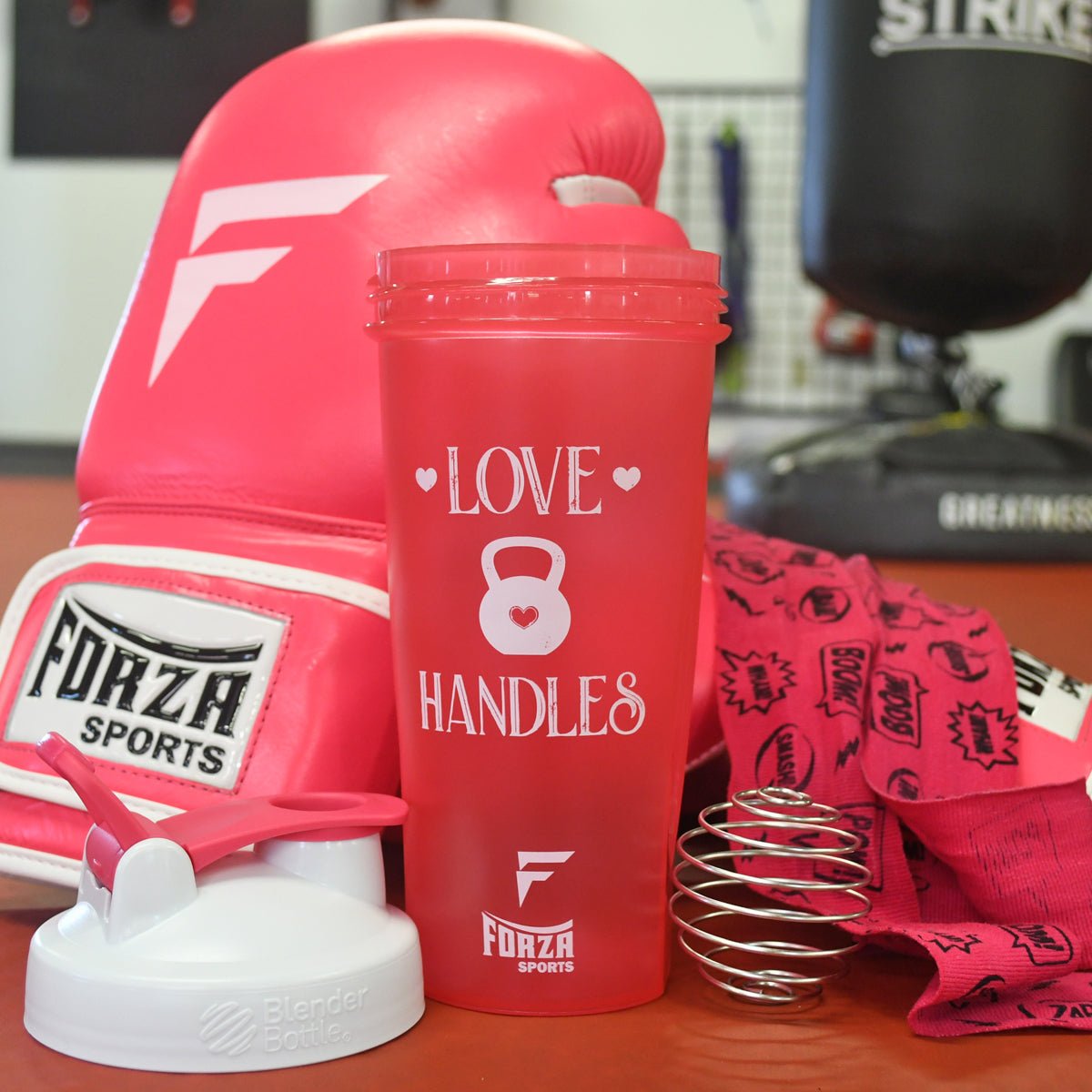 Blender Bottle x Forza Sports Classic 28 oz. Shaker Mixer Cup with Loop Top - Forza Sports