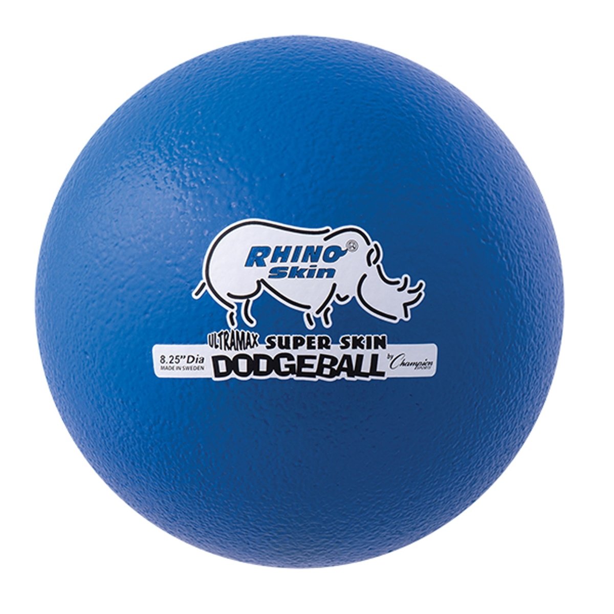 Champion Sports 8.5" Rhino Skin Ultra Max Dodgeball - Blue - Forza Sports