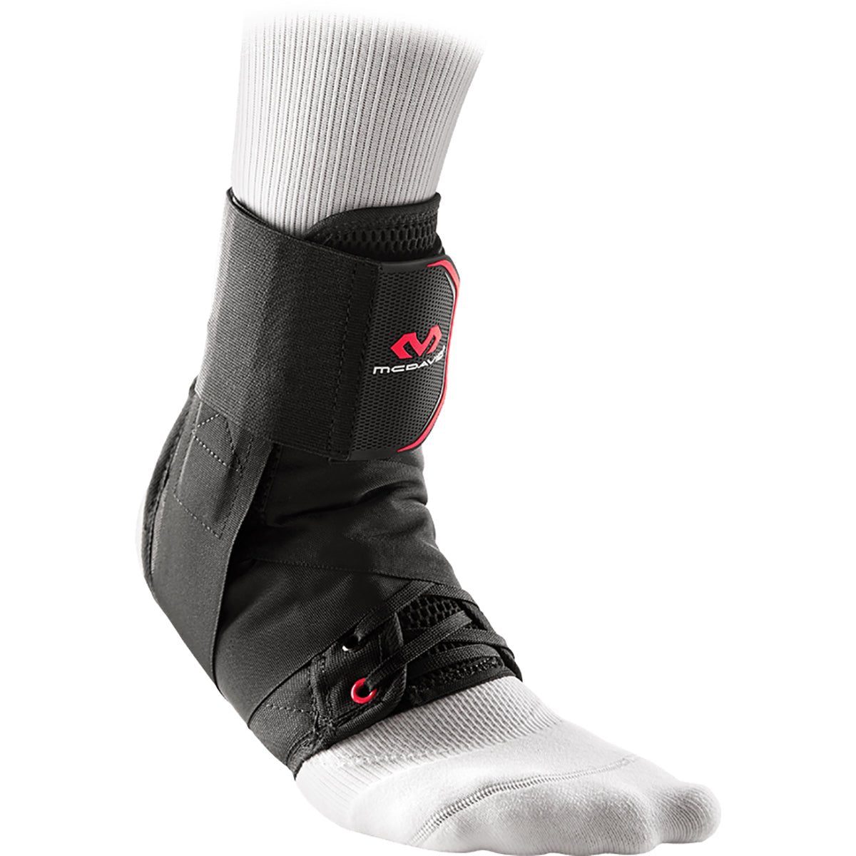 McDavid 195 Ultralight Ankle Brace with Straps - Black - Forza Sports