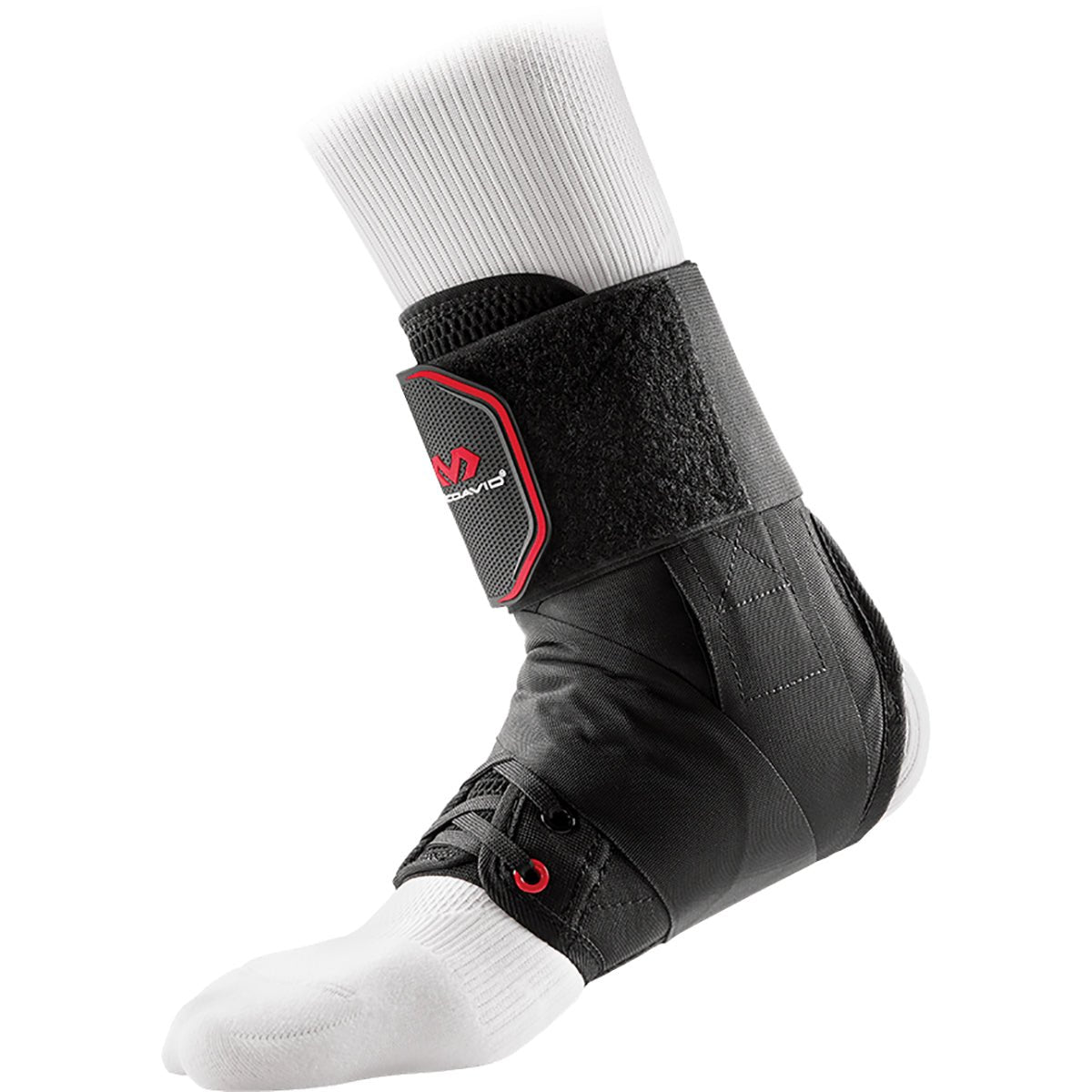 McDavid 195 Ultralight Ankle Brace with Straps - Black - Forza Sports