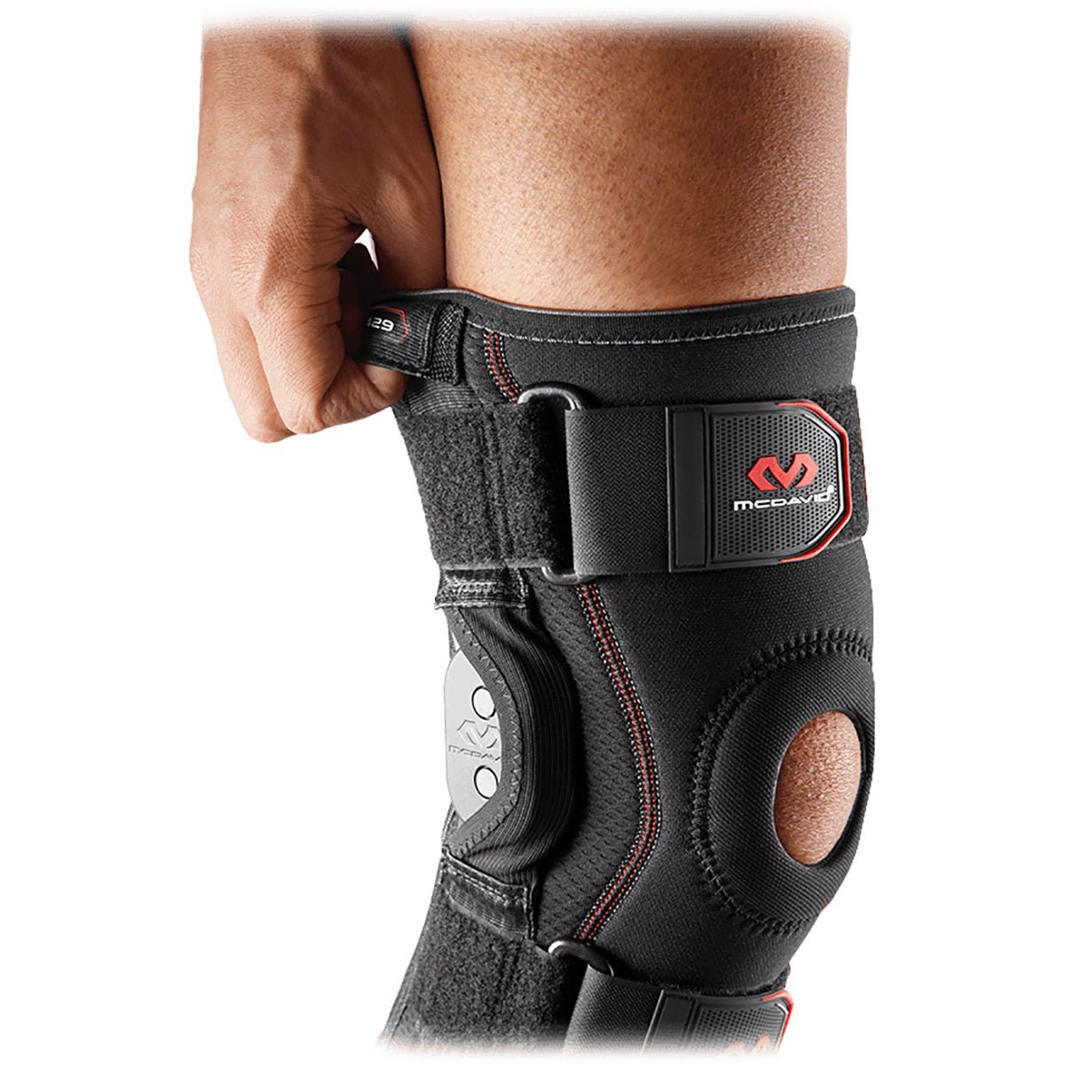 McDavid 429 PS II Hinged Knee Brace - Black - Forza Sports