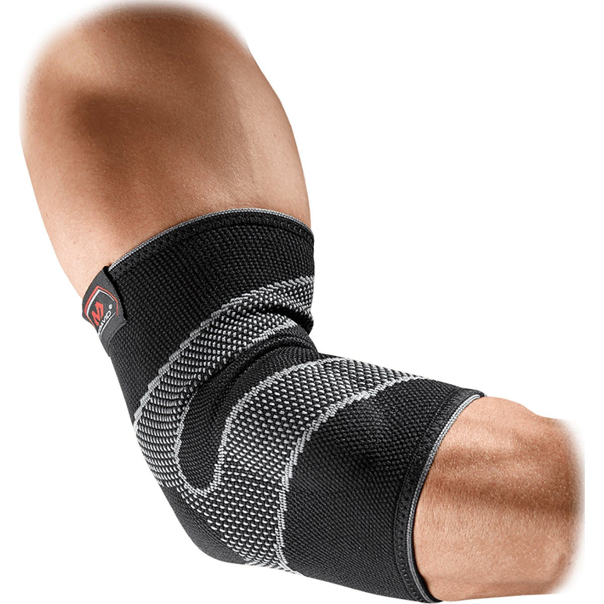 McDavid 4 - Way Elastic Elbow Sleeve with Gel Buttresses - Black - Forza Sports