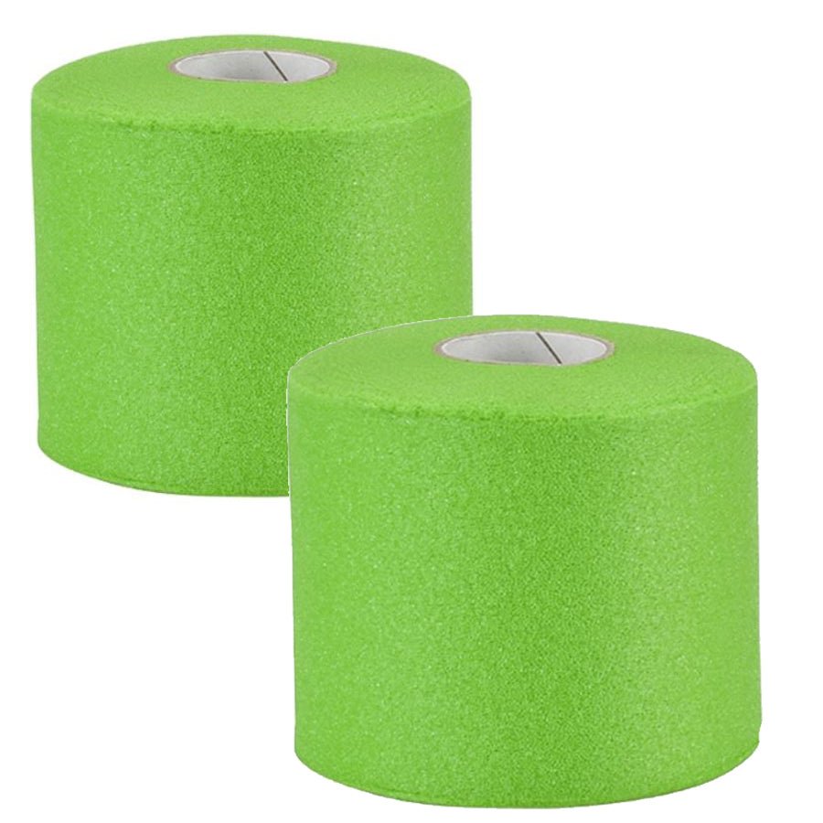 McDavid 63315 Underwrap 2 Pack - Lime Green - 2_" x 30 yds. - Forza Sports
