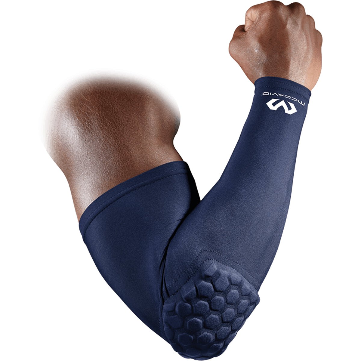McDavid Adult HEX Protective Shooter Arm Sleeve - Navy - Forza Sports