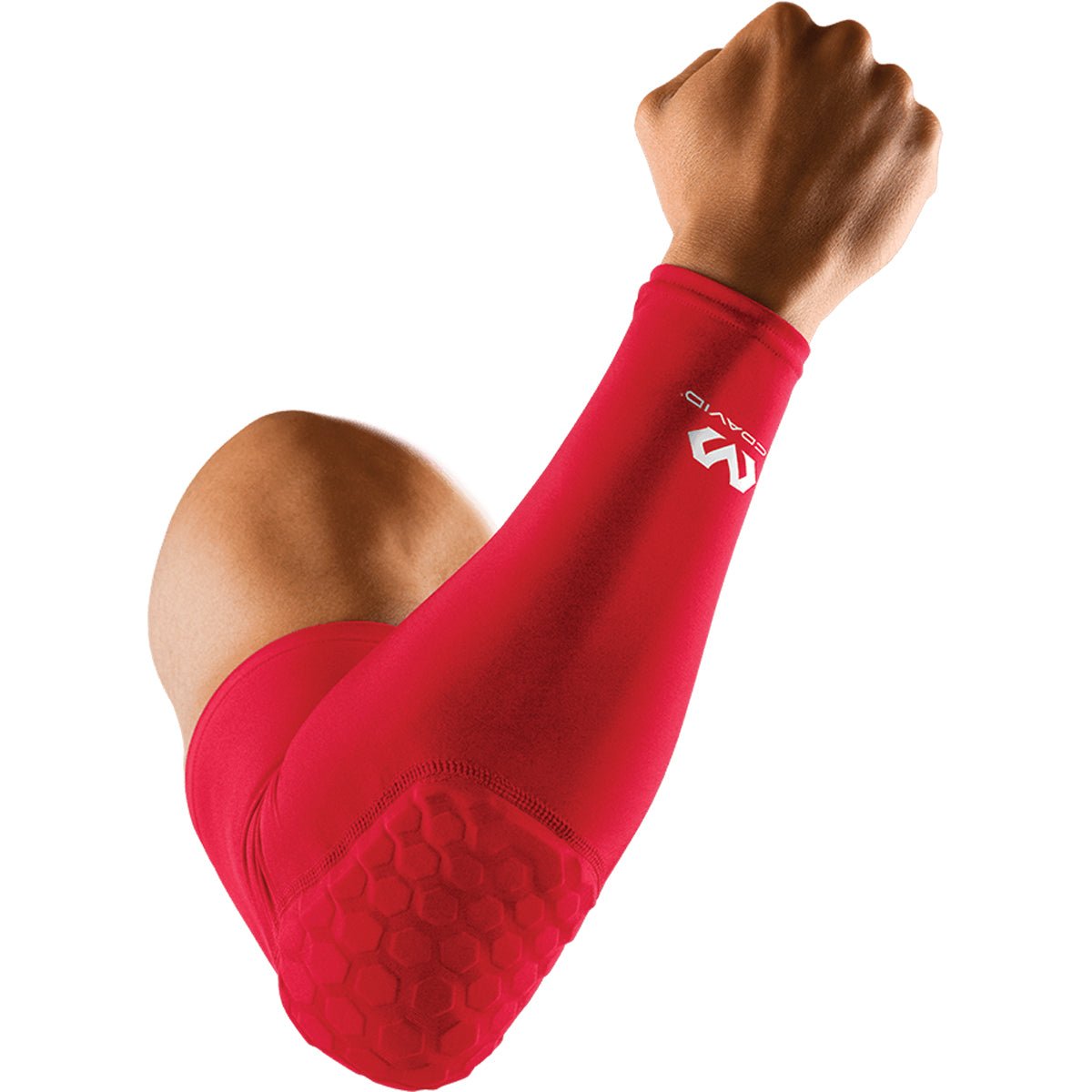 McDavid Adult HEX Protective Shooter Arm Sleeve - Scarlet - Forza Sports