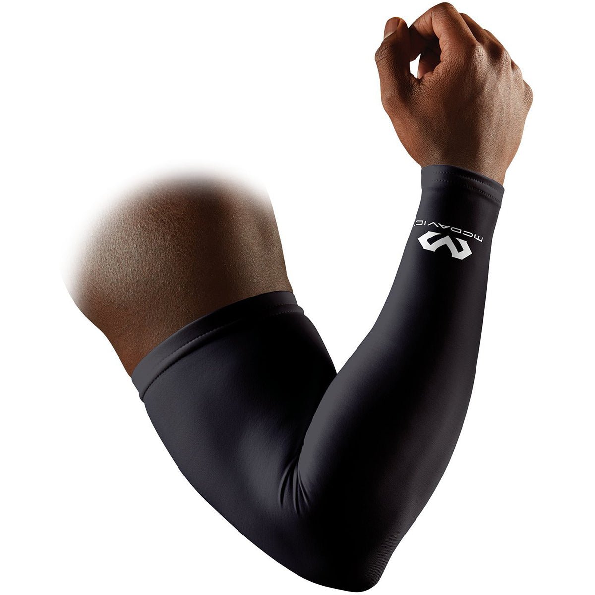 McDavid Adult Compression Arm Sleeve - Black - Forza Sports