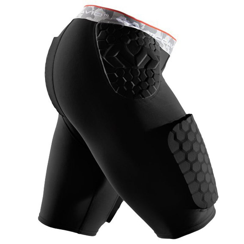 McDavid 737DD Hex Dual Density Thudd Shorts - Black - Forza Sports