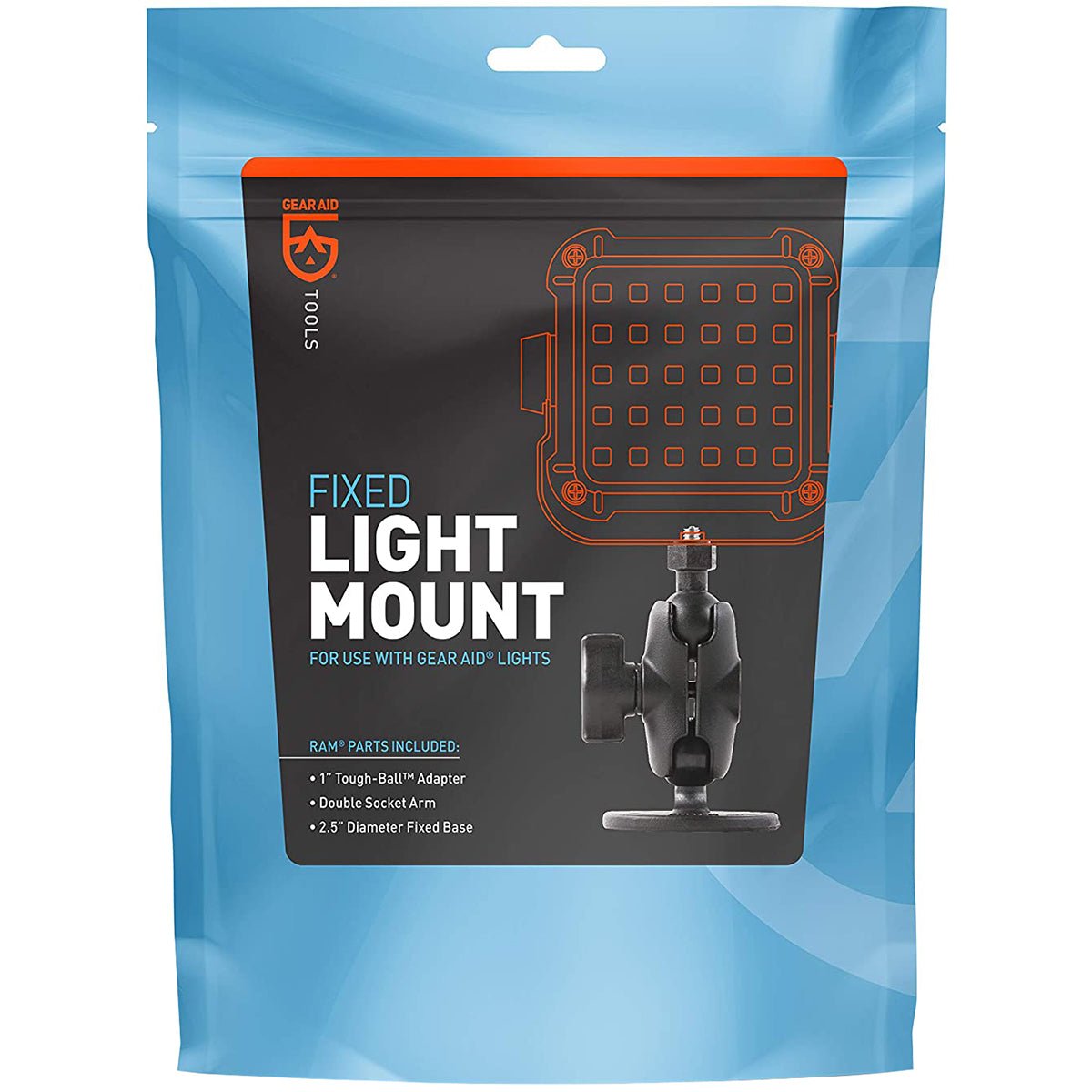 Gear Aid RAM Fixed Light Mount - 2 - Pack - Forza Sports
