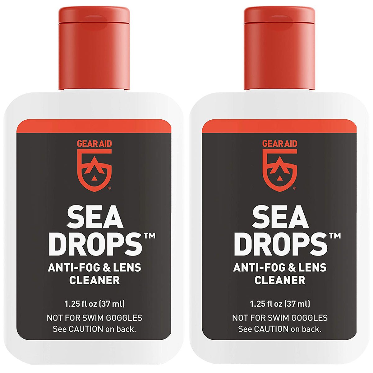 Gear Aid Sea Drops 1.25 oz. Water Sports Anti - Fog and Lens Cleaner - 2 - Pack - Forza Sports