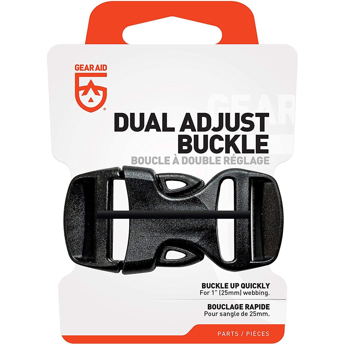 Gear Aid Dual Adjust No - Sew Replacement Buckle - 2 - Pack - Forza Sports