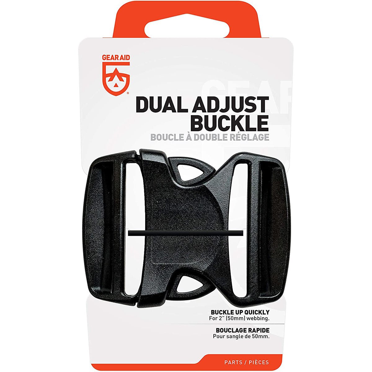 Gear Aid Dual Adjust No - Sew Replacement Buckle - 2 - Pack - Forza Sports