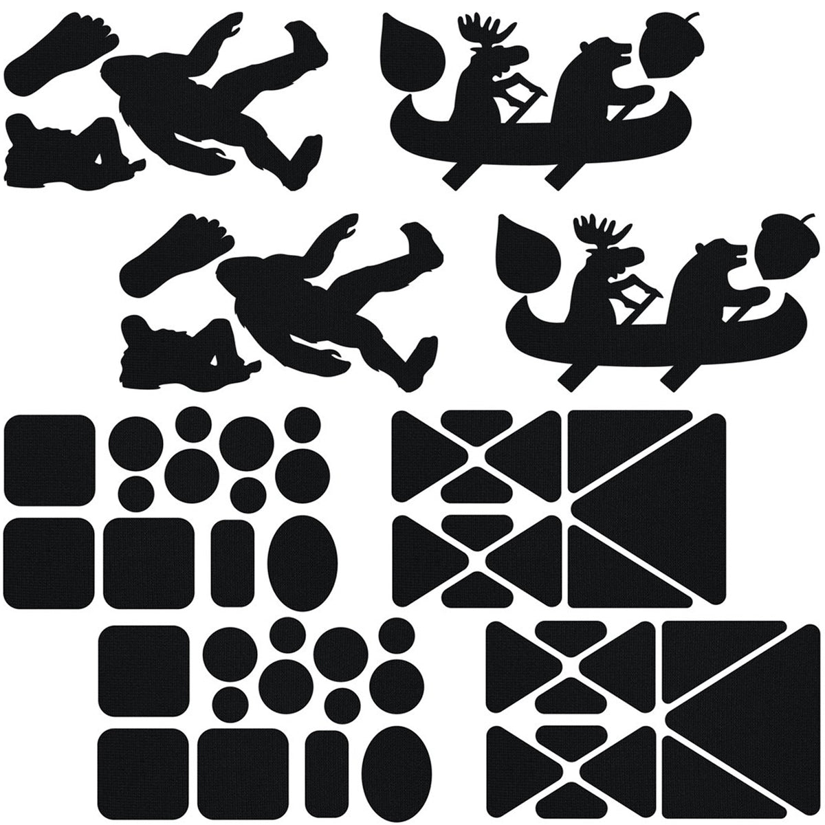 Gear Aid Tenacious Tape No - Sew Peel and Stick Gear Patches - 2 - Pack - Forza Sports