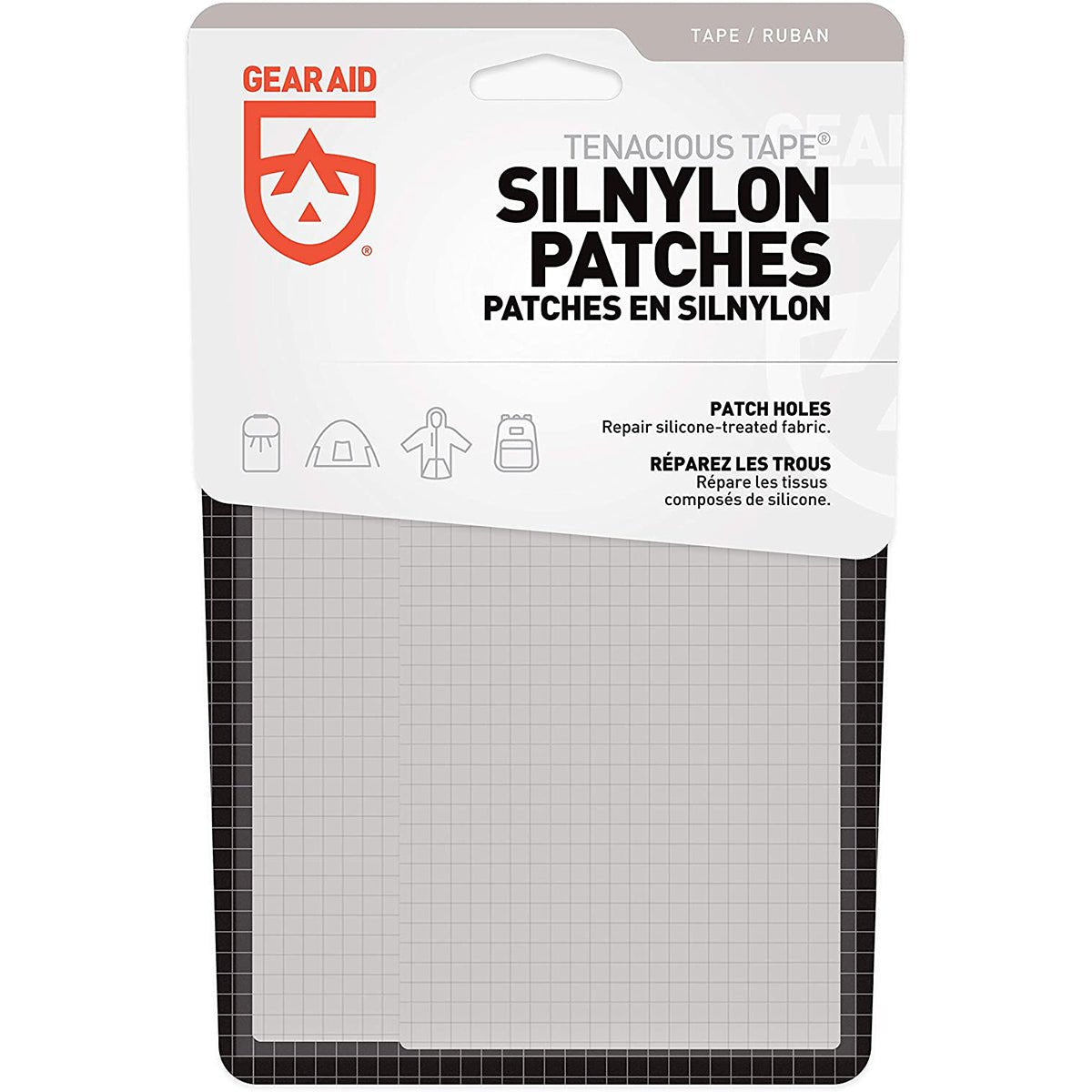 Gear Aid 3" x 5" Tenacious Tape Silnylon Outdoor Gear Repair Patches - Forza Sports