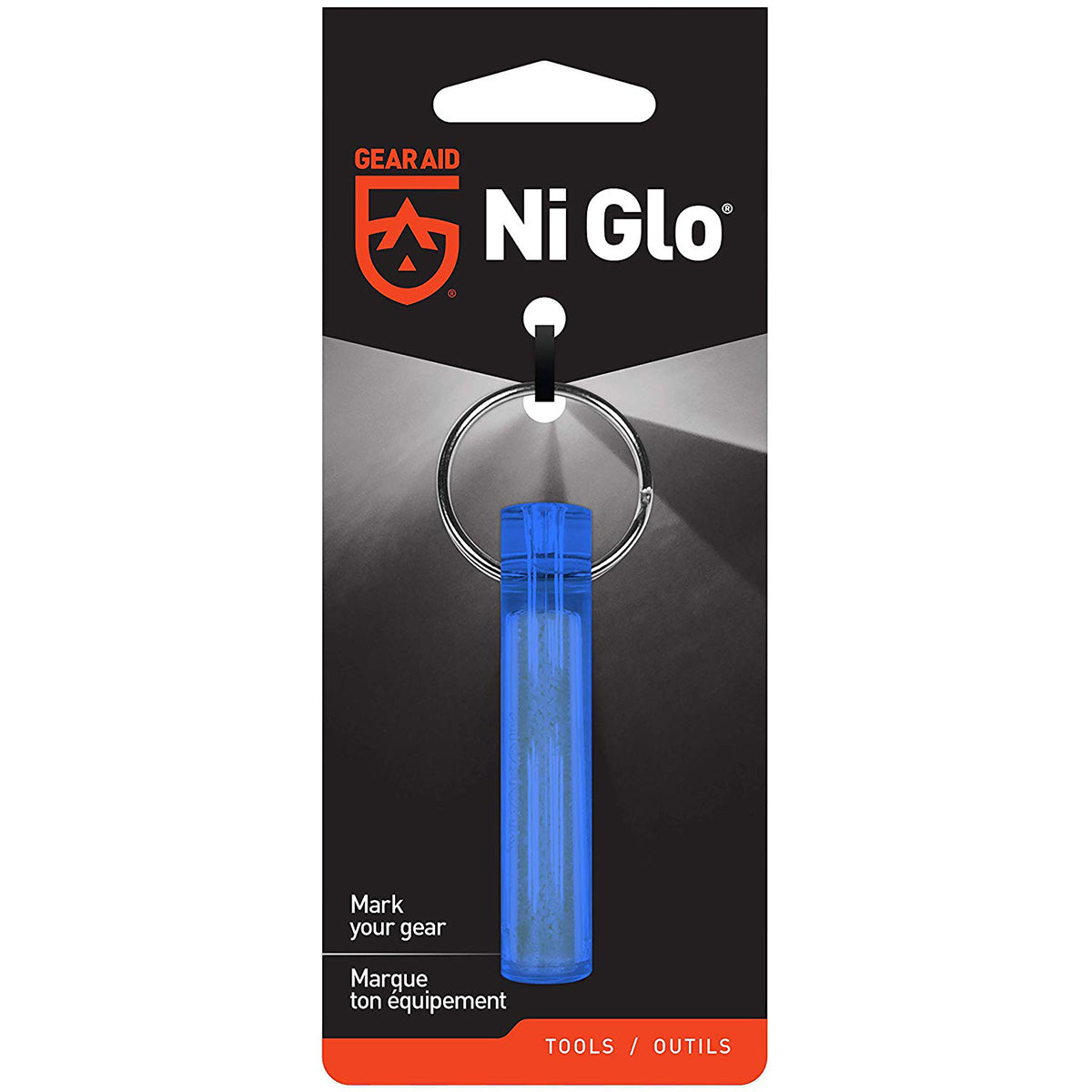 Gear Aid Ni Glo Glow-in-the-Dark Gear Marker Keychain Gear Aid