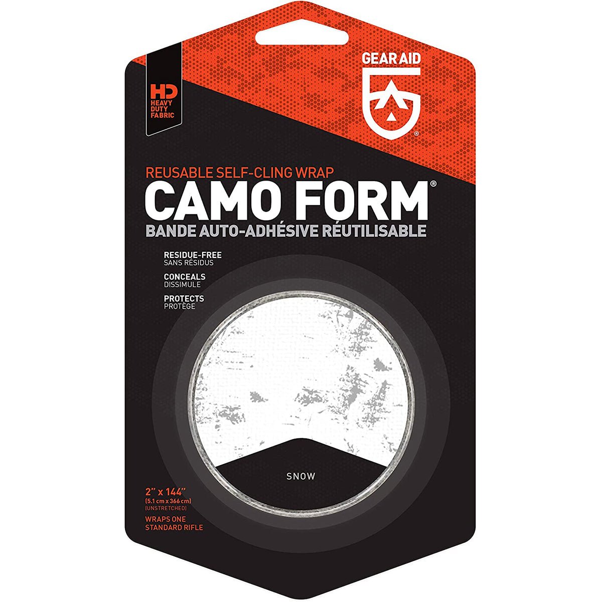 McNett Tactical Camo Form Protective Snow Fabric Tape - Forza Sports