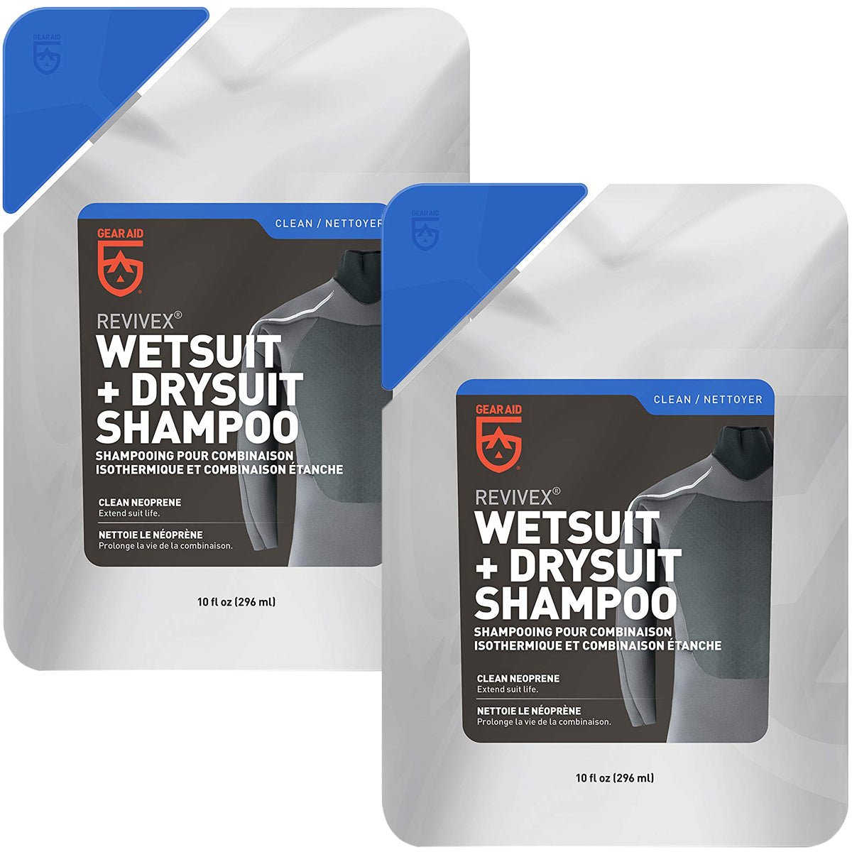 Gear Aid Revivex 10 oz. Wetsuit and Drysuit Shampoo - 2-Pack - Forza Sports
