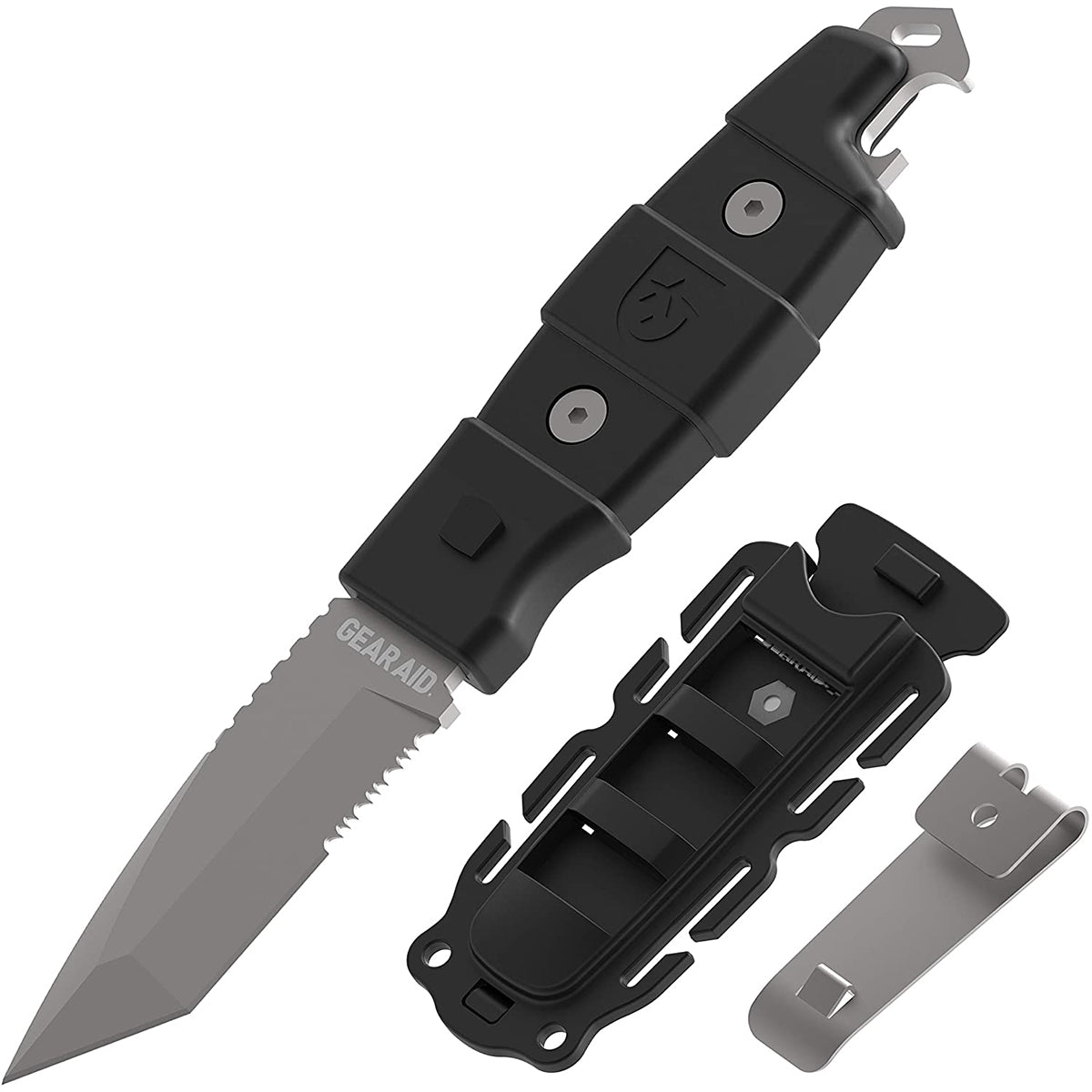 Gear Aid 3" Kotu Tanto Tip Fixed Blade Knife with Sheath - Forza Sports
