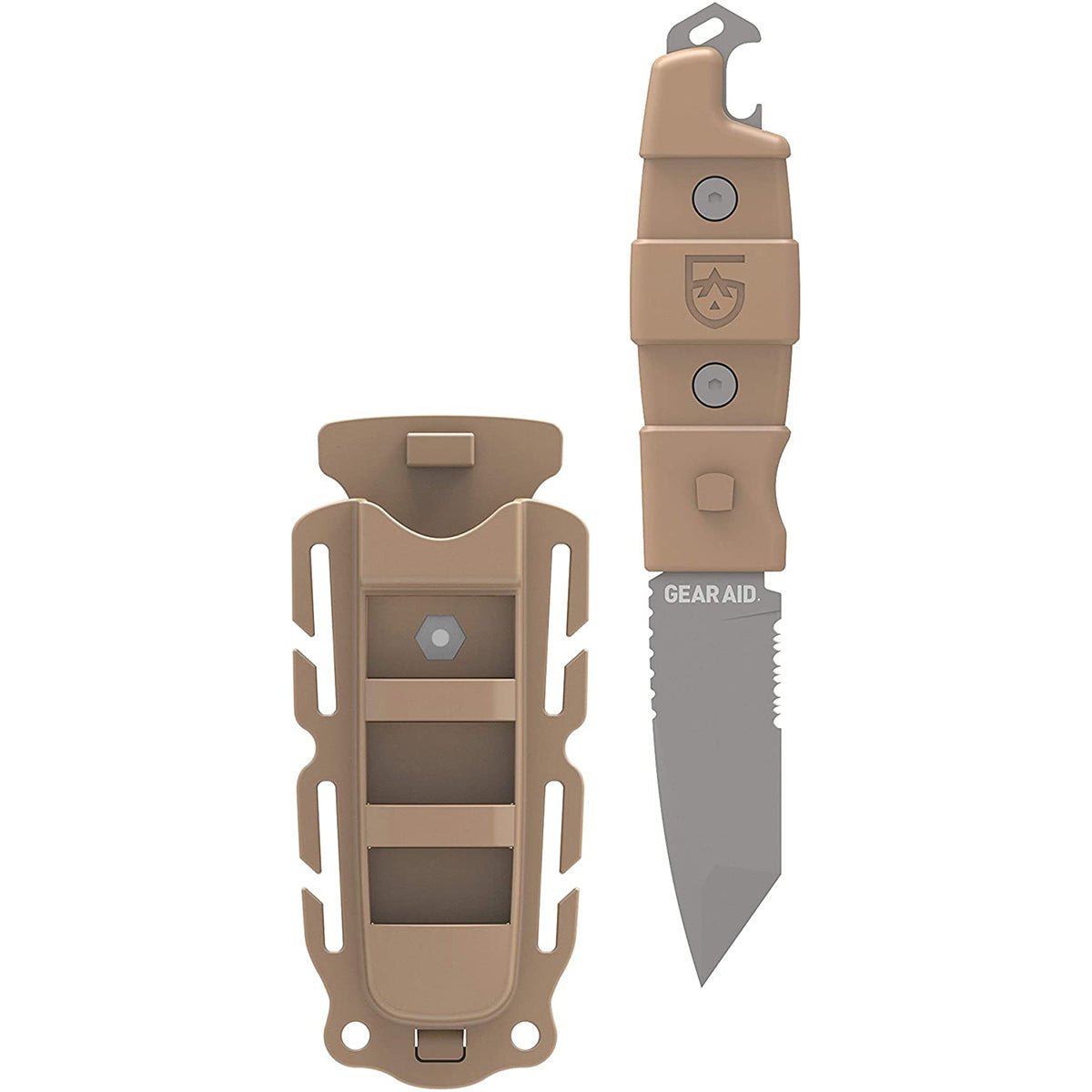 Gear Aid 3" Kotu Tanto Tip Fixed Blade Knife with Sheath - Forza Sports