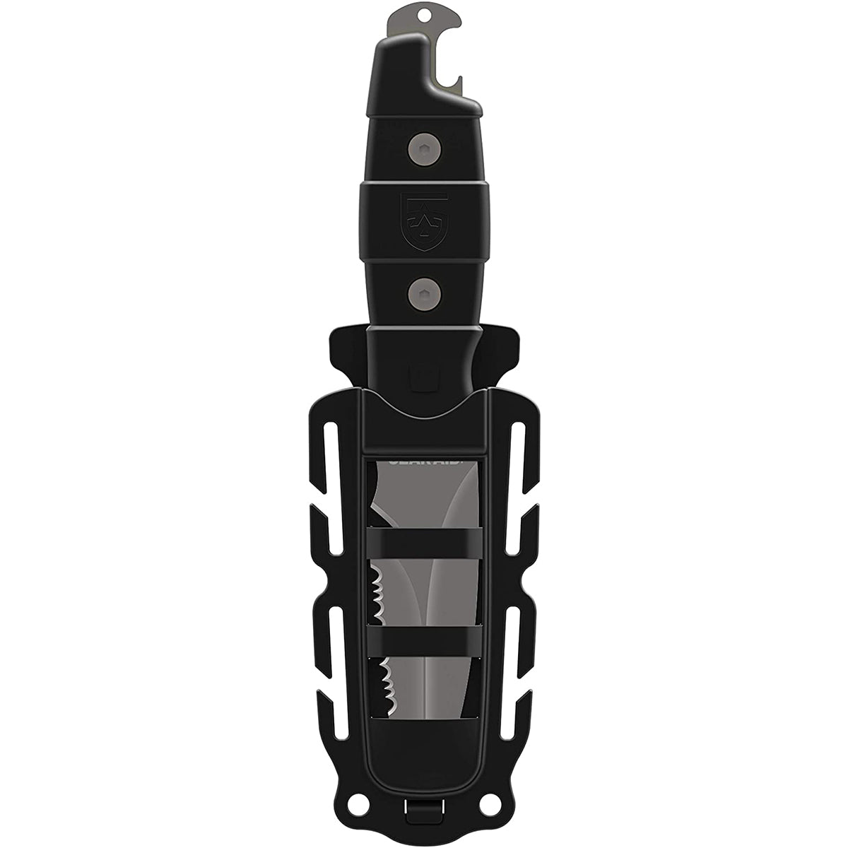 Gear Aid 3" Akua River Serrated Blunt Tip Fixed Blade Knife with Sheath - Forza Sports
