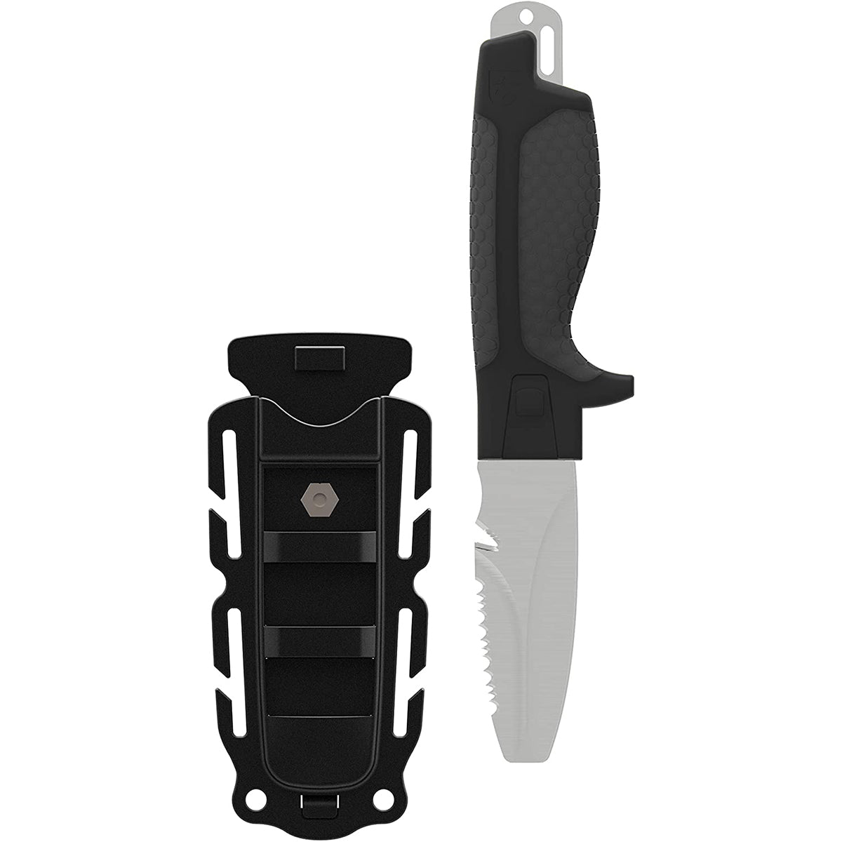 Gear Aid 3" Tanu Dive and Rescue Blunt Tip Fixed Blade Knife with Sheath - Forza Sports