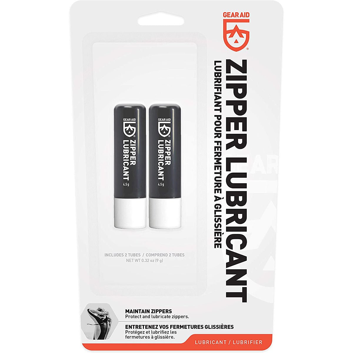 Gear Aid 4.5g Zipper Lubricant Stick - 2 - Pack - Forza Sports