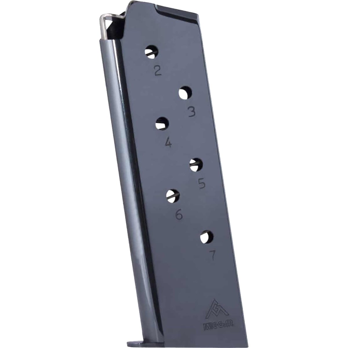 Mec - Gar 7 - Round Magazine for 1911 Full Size .45 ACP MGCG4507B Blued Coating - Forza Sports