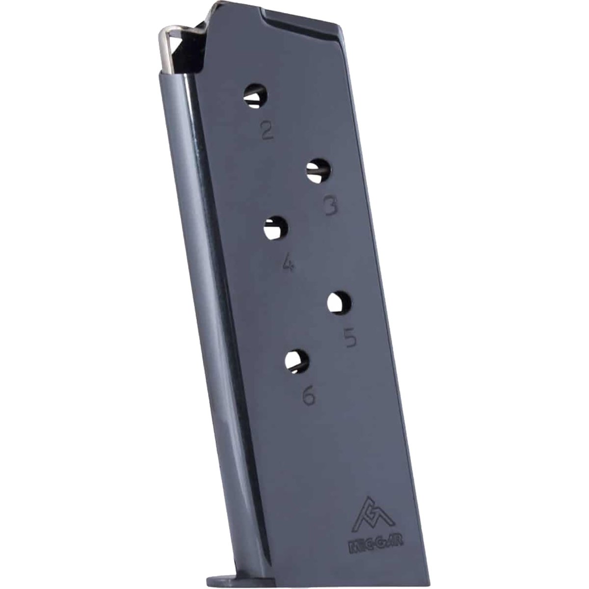 Mec - Gar 6 - Round Magazine for 1911 Officer/Compact .45 ACP MGCO4506B Blued - Forza Sports