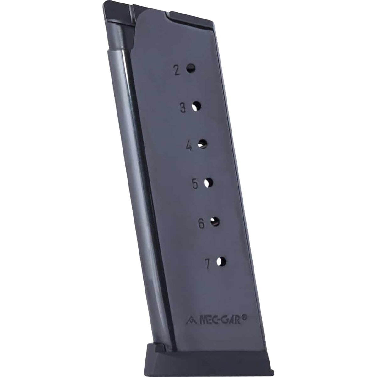 Mec - Gar 7 - Round Magazine for 1911 Officer/Compact .45 ACP MGCO4507BPF Blued - Forza Sports