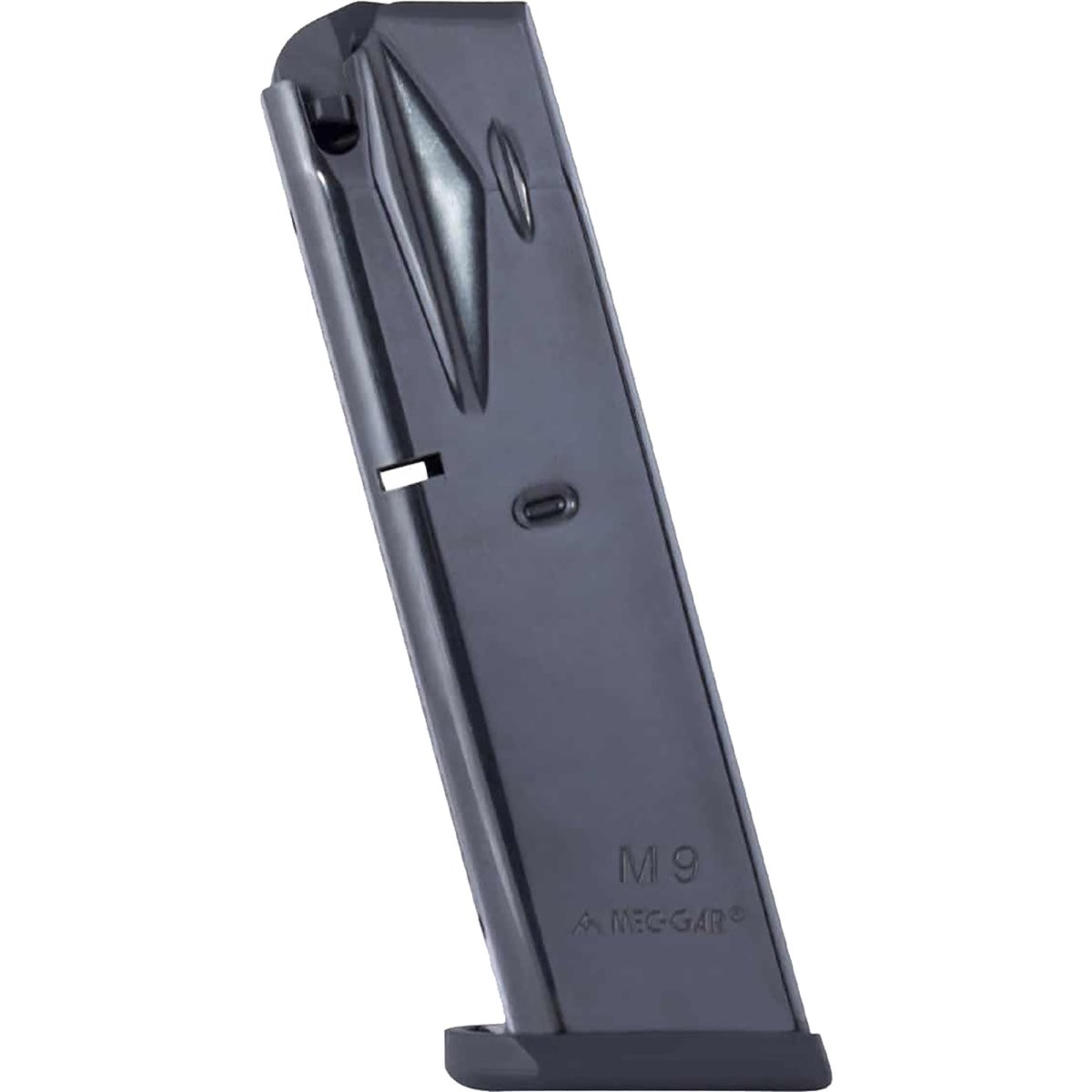 Mec - Gar 10 - Round Magazine for Beretta 92FS, 92G, 92X, M9, 9mm MGPB9210B Blued - Forza Sports