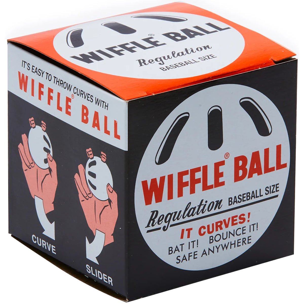 Wiffle Ball 9" Original Regulation Baseball Size Curve Training Plastic Ball - Forza Sports