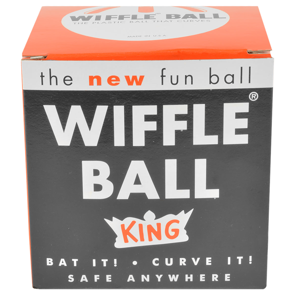 Wiffle Ball 12" King Regulation Softball Size Curve Training Plastic Ball Wiffle Ball