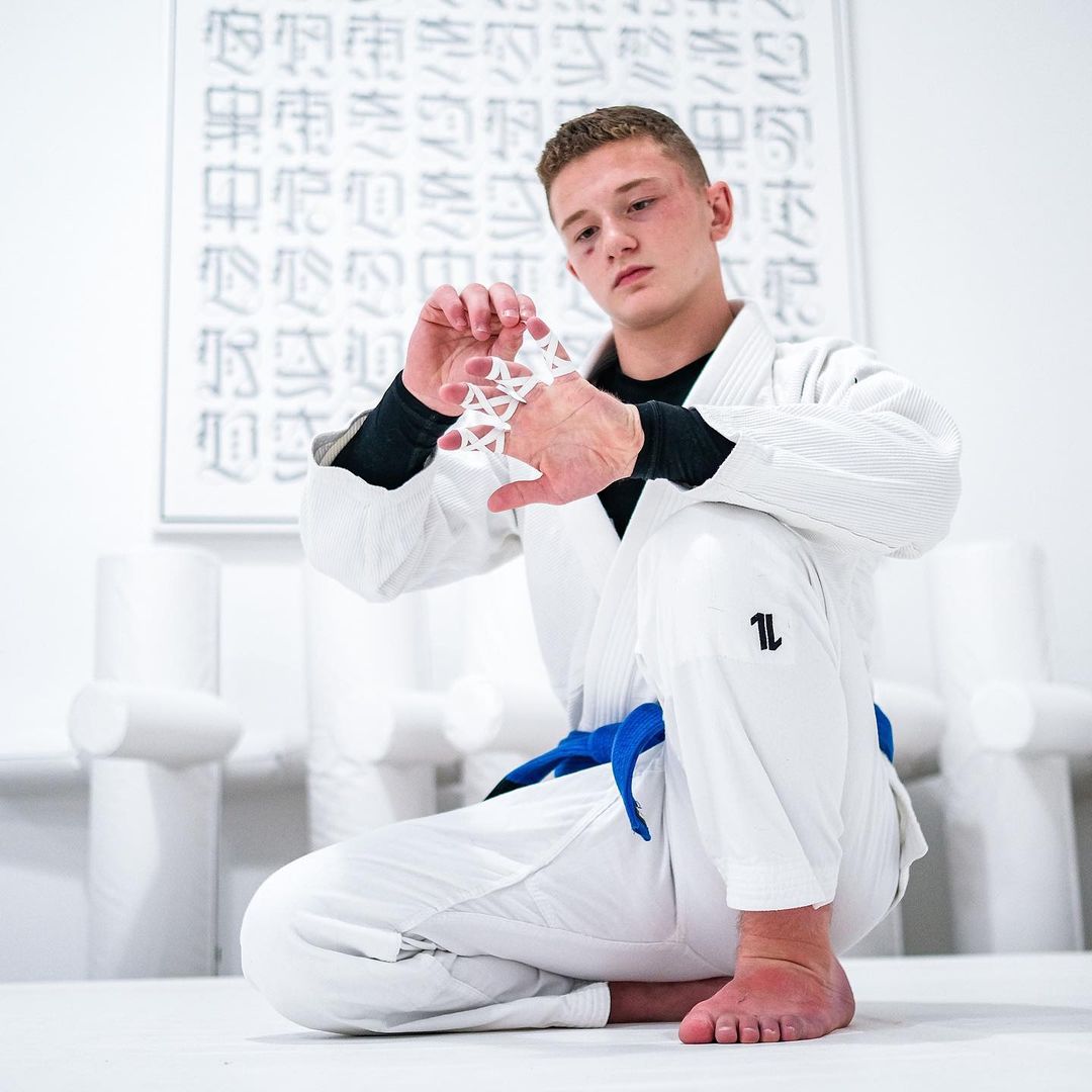 Monkey Tape 4 - Pack (0.2”, 0.3”, 0.4”, or 0.5”) x 15yds Premium Jiu Jitsu Sports Athletic Finger Tape - for BJJ, Grappling, Crossfit, MMA, & Judo - Forza Sports