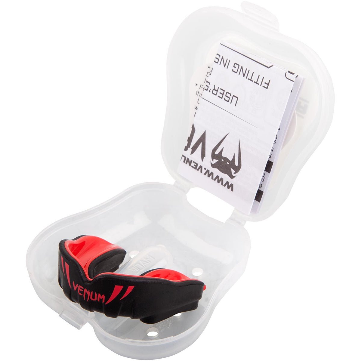 Venum Challenger Kid's Gel and Rubber Protective Mouthguard with Case - Forza Sports