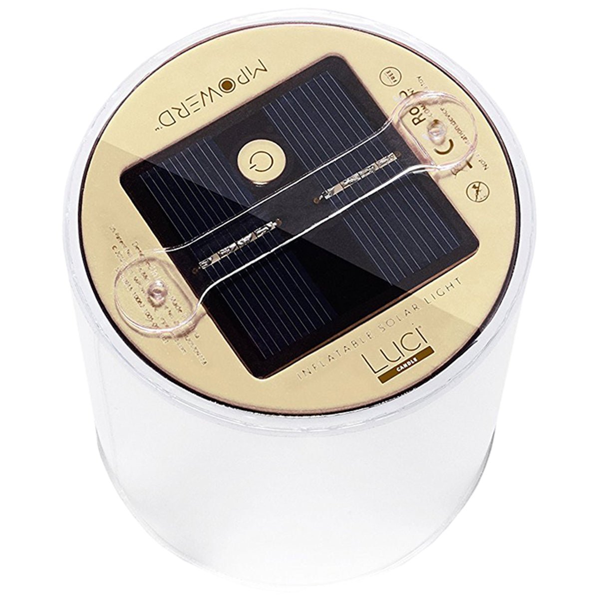 MPOWERD Luci Candle Frosted Finish Portable Waterproof Inflatable Solar Light - Forza Sports