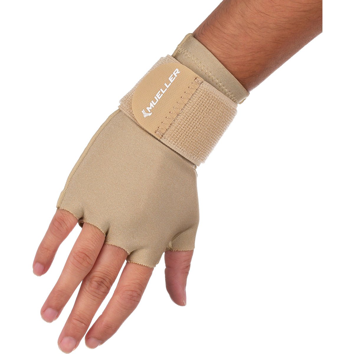 Mueller Sports Medicine Single Compression Glove - Beige - Forza Sports