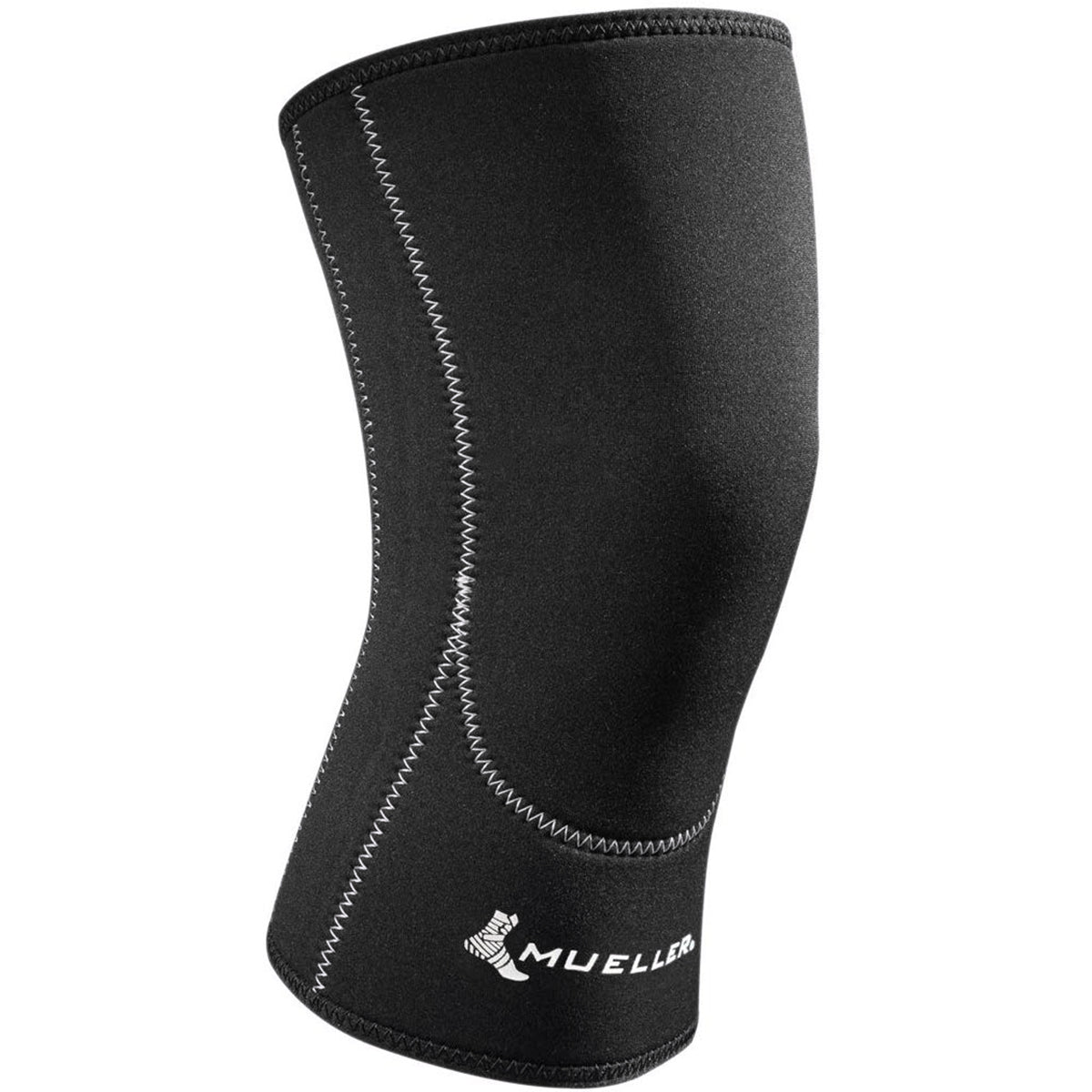 Mueller Closed Patella Knee Sleeve - Black - Forza Sports