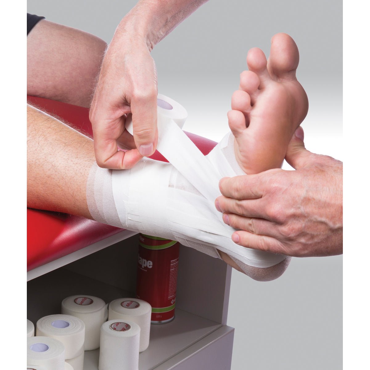 Mueller Sports Medicine MTape Athletic Tape 4 - Pack - White - Forza Sports