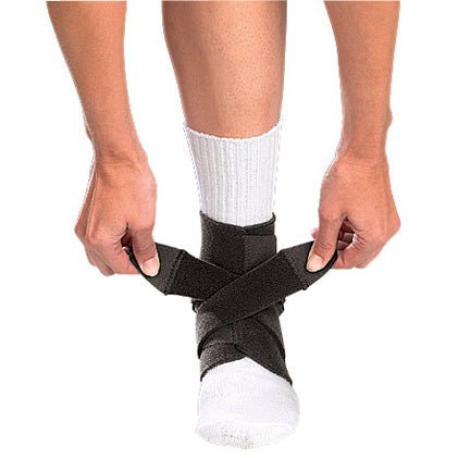 Mueller Adjustable Ankle Stabilizer - Black - Forza Sports
