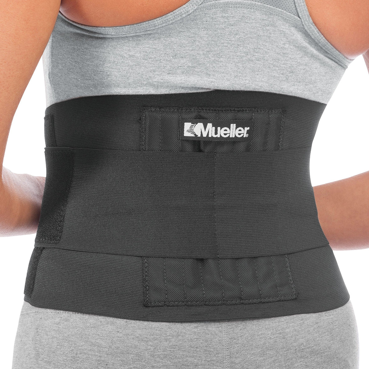 Mueller Adjustable Back Brace - Black - Forza Sports