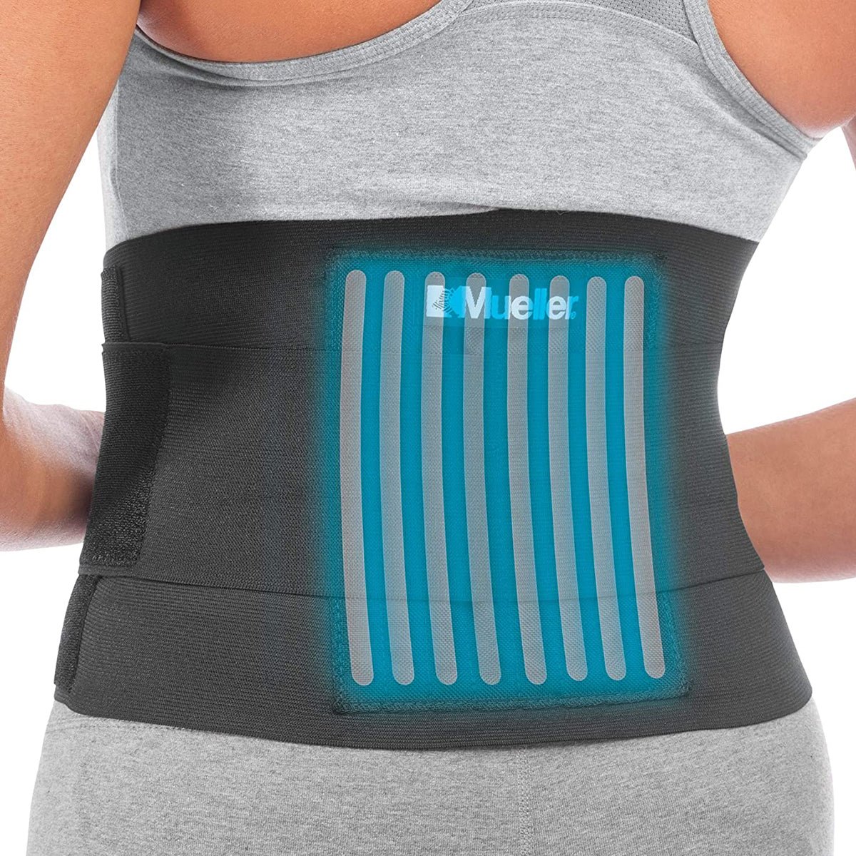 Mueller Adjustable Back Brace - Black - Forza Sports