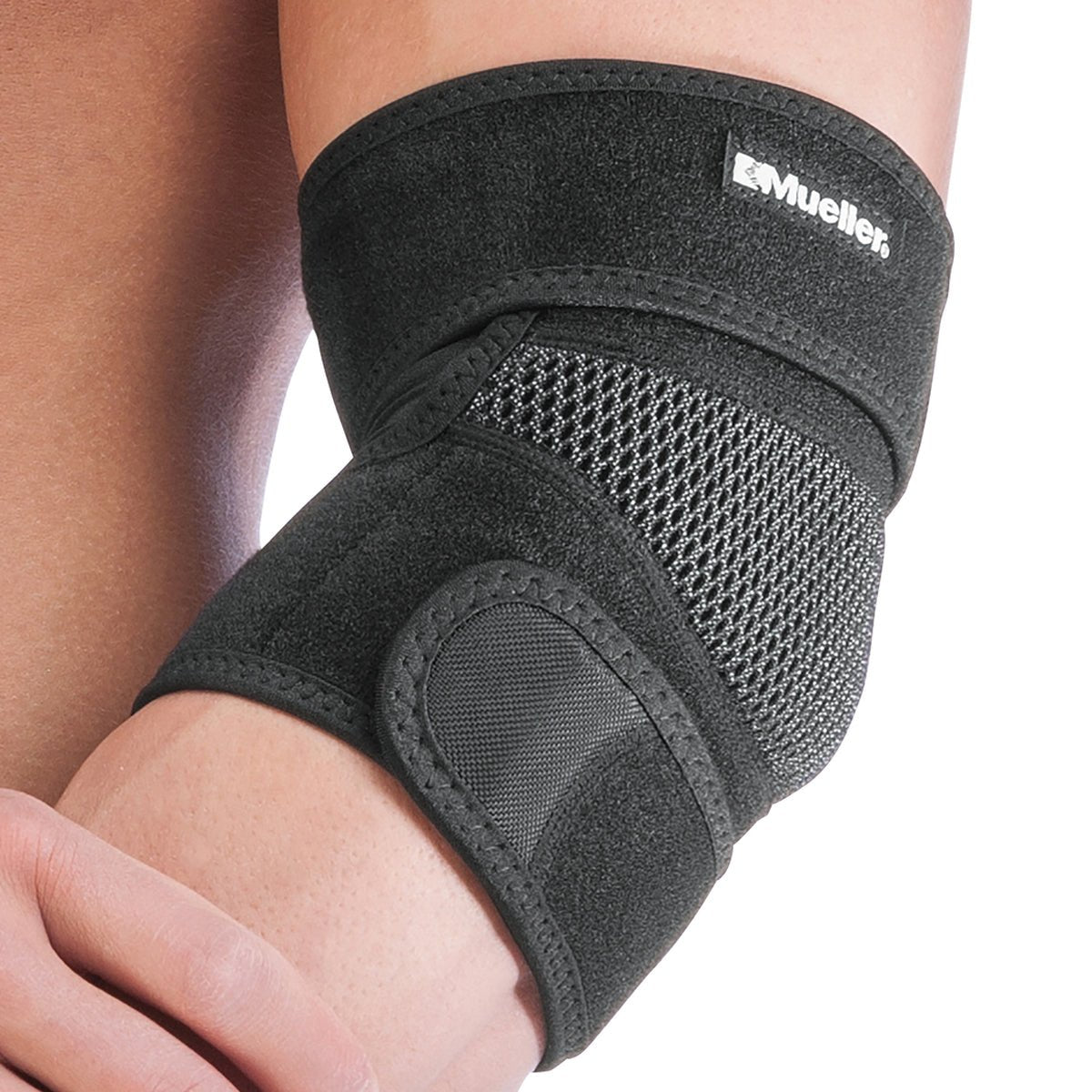 Mueller Sports Medicine Adjustable Elbow Support - Black - Forza Sports